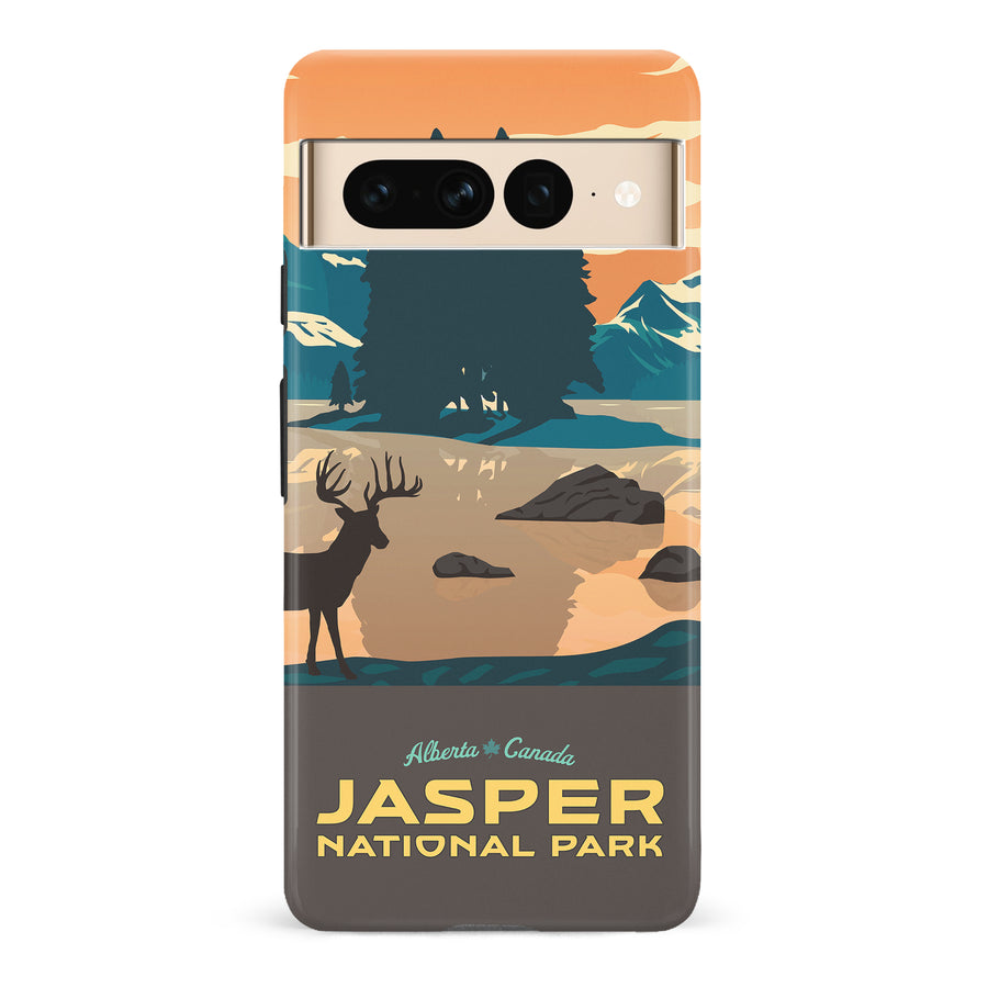 Google Pixel 7 Pro Jasper National Park Canadiana Phone Case