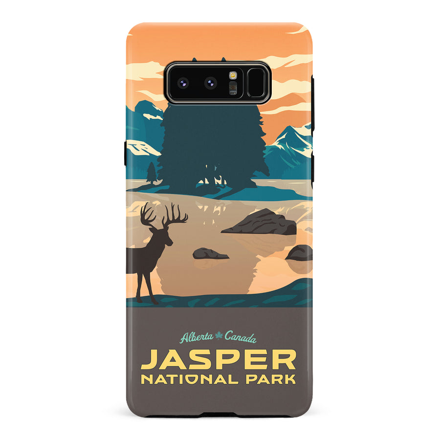 Samsung Galaxy Note 8 Jasper National Park Canadiana Phone Case