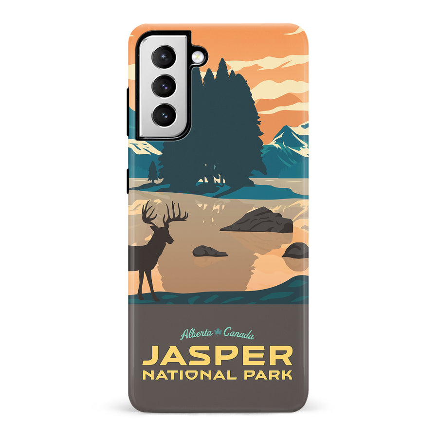 Samsung Galaxy S21 Jasper National Park Canadiana Phone Case