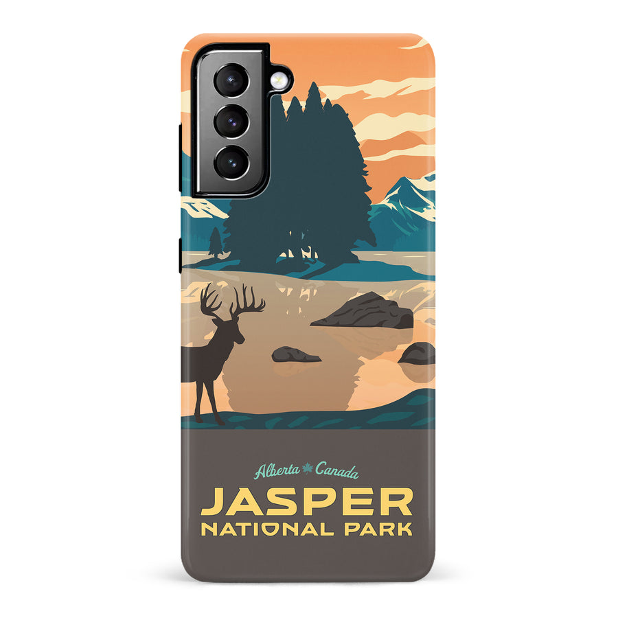 Samsung Galaxy S21 Plus Jasper National Park Canadiana Phone Case