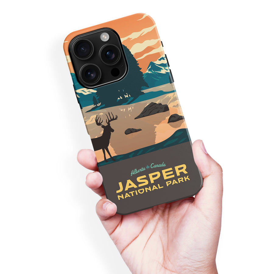 iPhone 16 Pro Max Jasper National Park Canadiana Phone Case