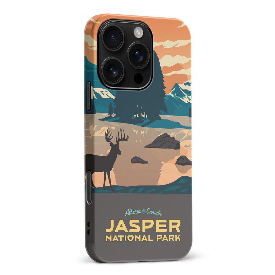 iPhone 16 Pro Max Jasper National Park Canadiana Phone Case