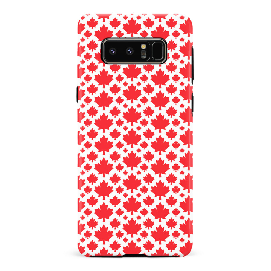 Maple Leaf Forever Canadiana Phone Case for Samsung Galaxy Note 8