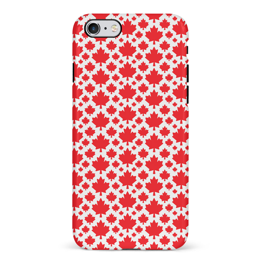 Maple Leaf Forever Canadiana Phone Case for iPhone 6S Plus
