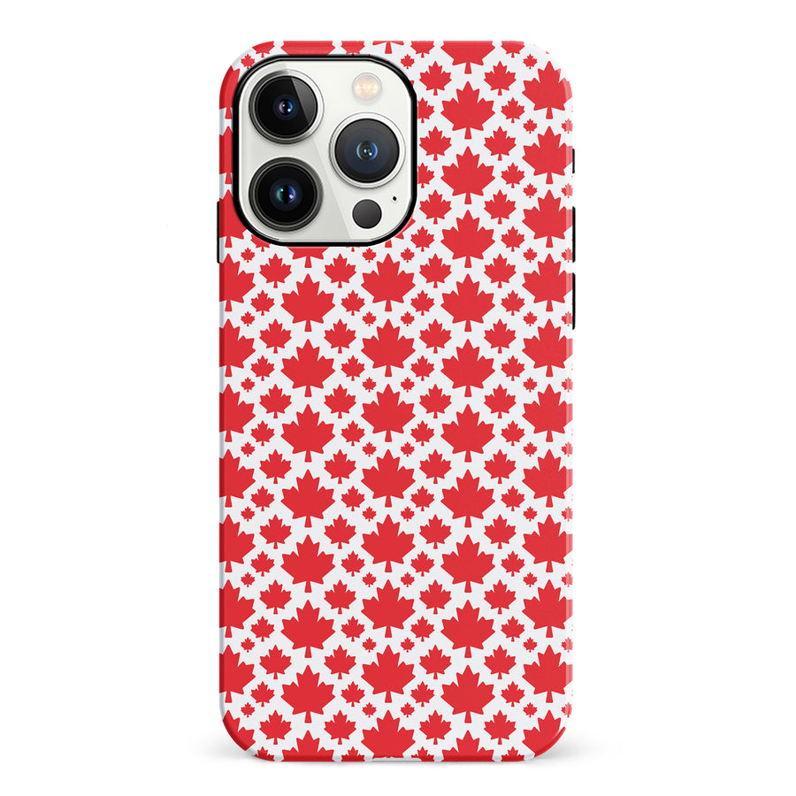 Maple Leaf Forever Canadiana Phone Case for iPhone 13 Pro