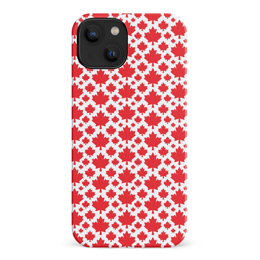 Maple Leaf Forever Canadiana Phone Case for iPhone 14