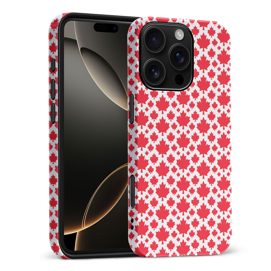 Maple Leaf Forever Canadiana Phone Case for iPhone 16 Pro Max