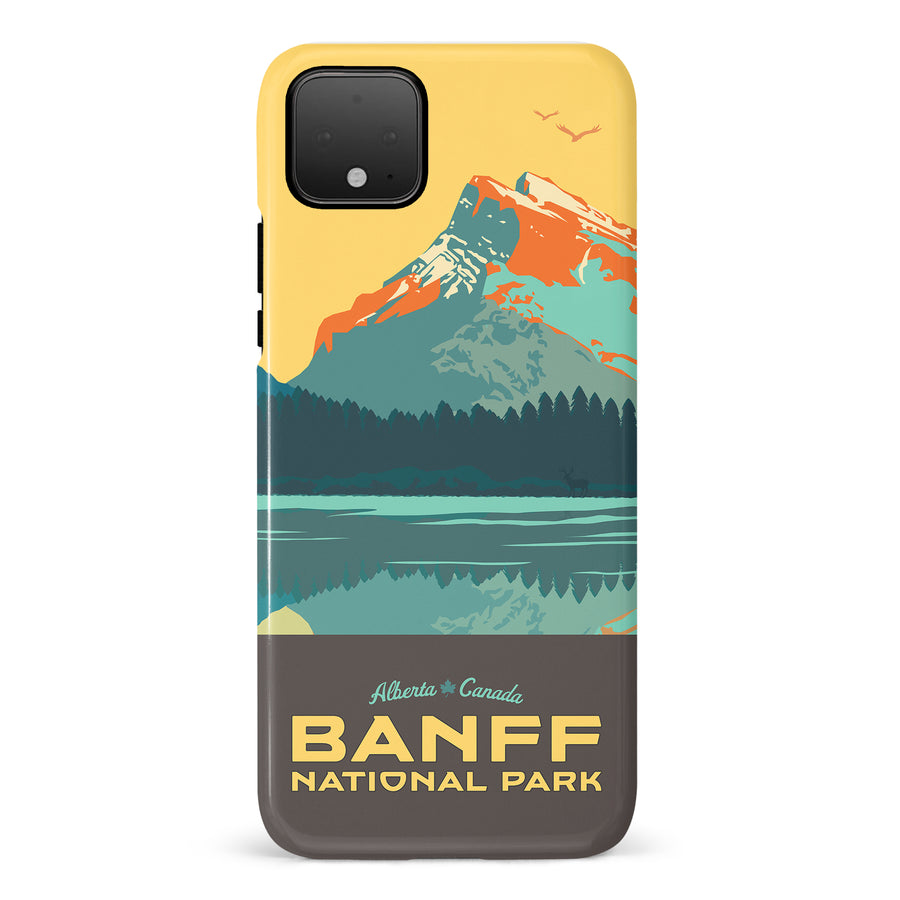 Banff National Park Canadiana Phone Case for Google Pixel 4