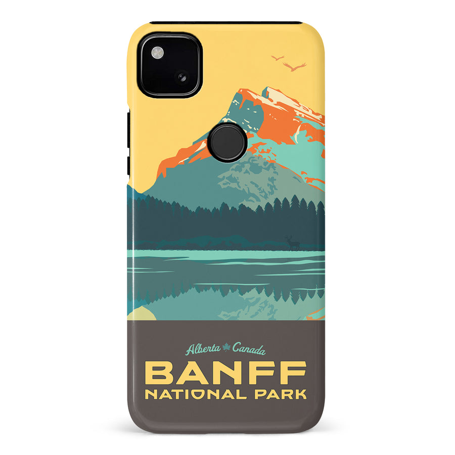 Banff National Park Canadiana Phone Case for Google Pixel 4A