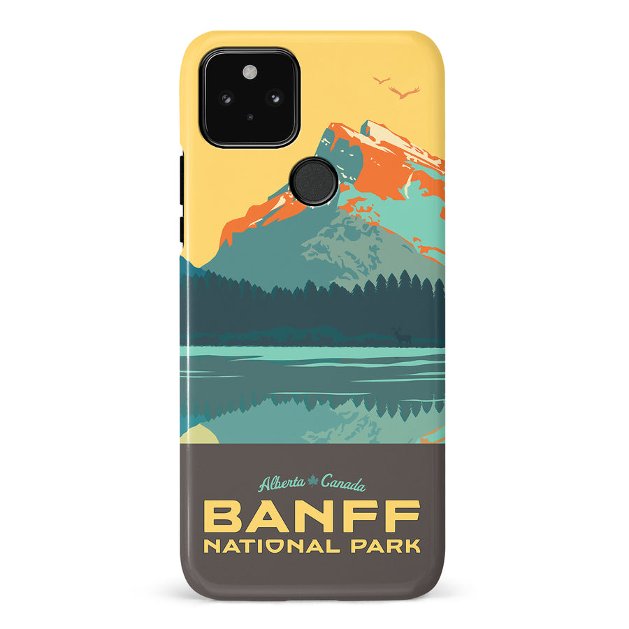 Banff National Park Canadiana Phone Case for Google Pixel 5