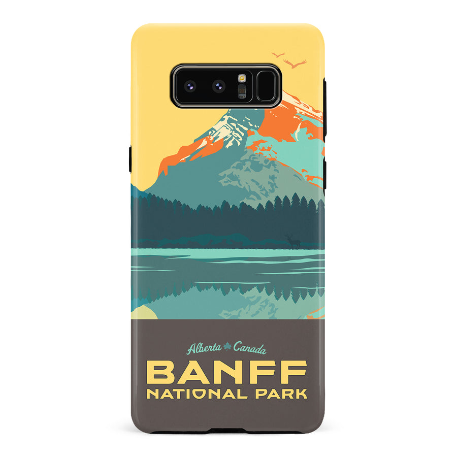 Banff National Park Canadiana Phone Case for Samsung Galaxy Note 8
