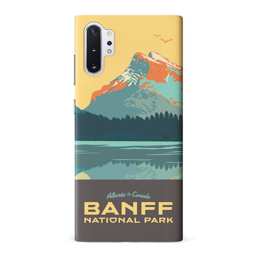 Banff National Park Canadiana Phone Case for Samsung Galaxy Note 10 Plus