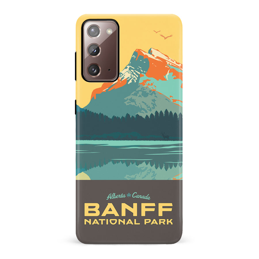 Banff National Park Canadiana Phone Case for Samsung Galaxy Note 20