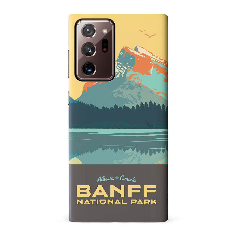 Banff National Park Canadiana Phone Case for Samsung Galaxy Note 20 Ultra