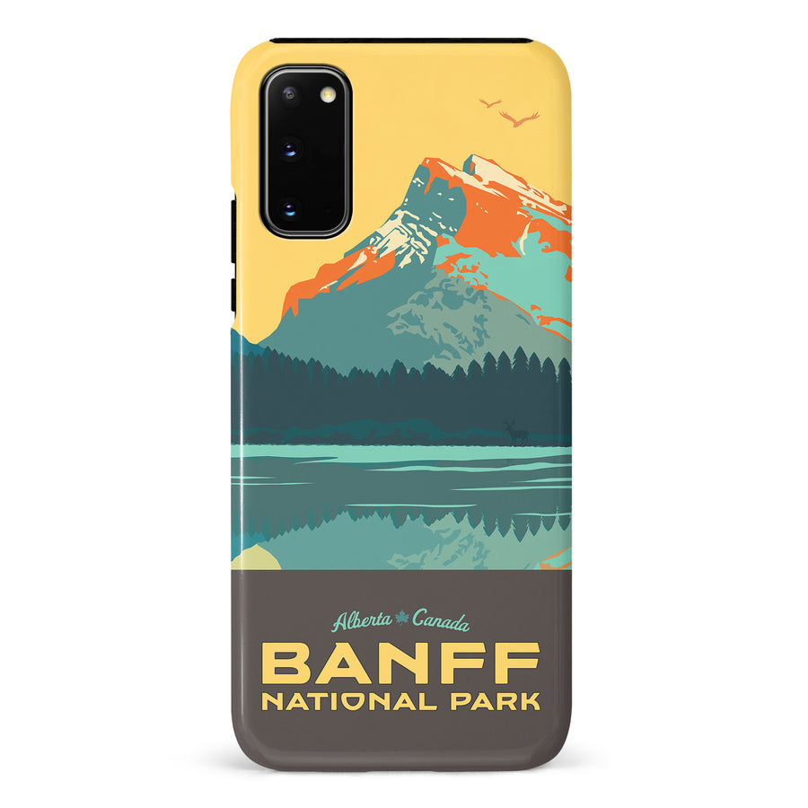 Banff National Park Canadiana Phone Case for Samsung Galaxy S20