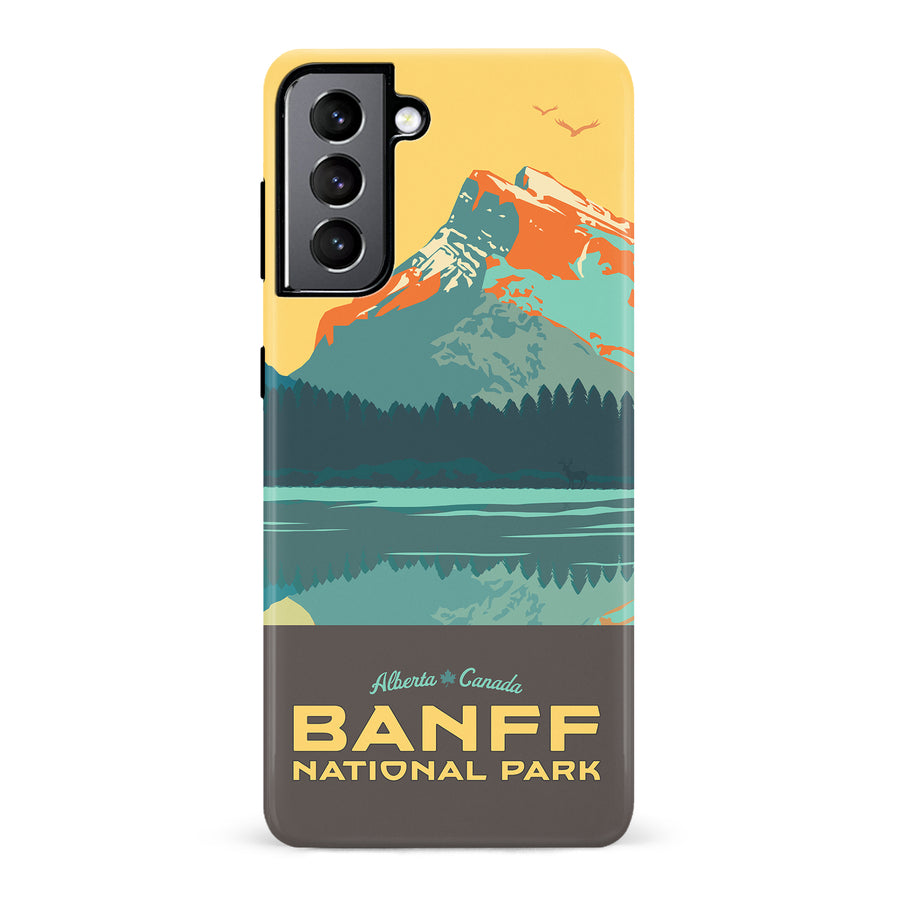 Banff National Park Canadiana Phone Case for Samsung Galaxy S22