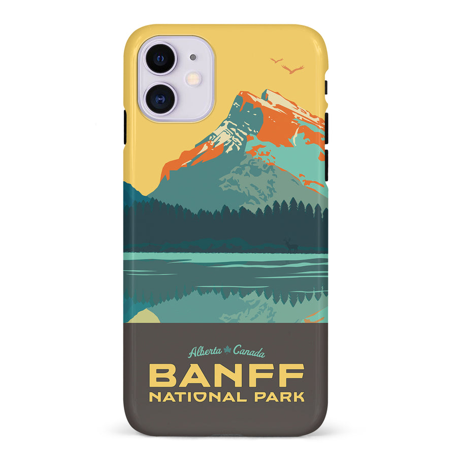 Banff National Park Canadiana Phone Case for iPhone 11