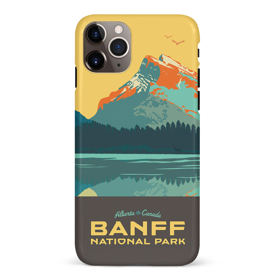 Banff National Park Canadiana Phone Case for iPhone 11 Pro Max