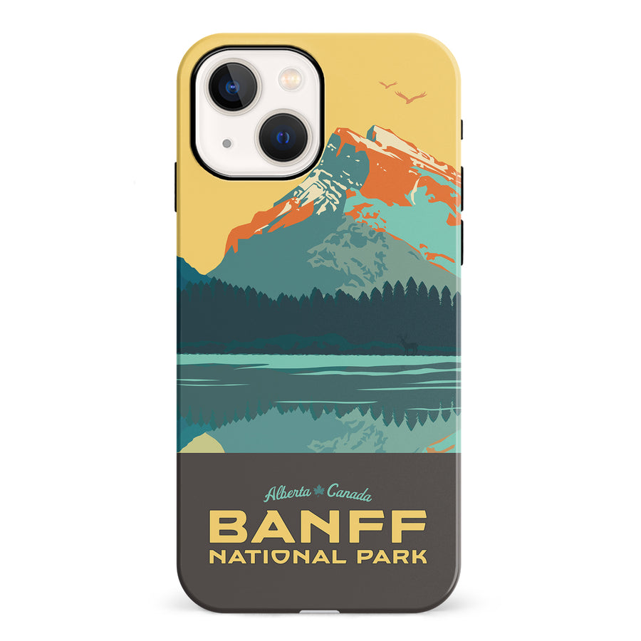Banff National Park Canadiana Phone Case for iPhone 13 Mini