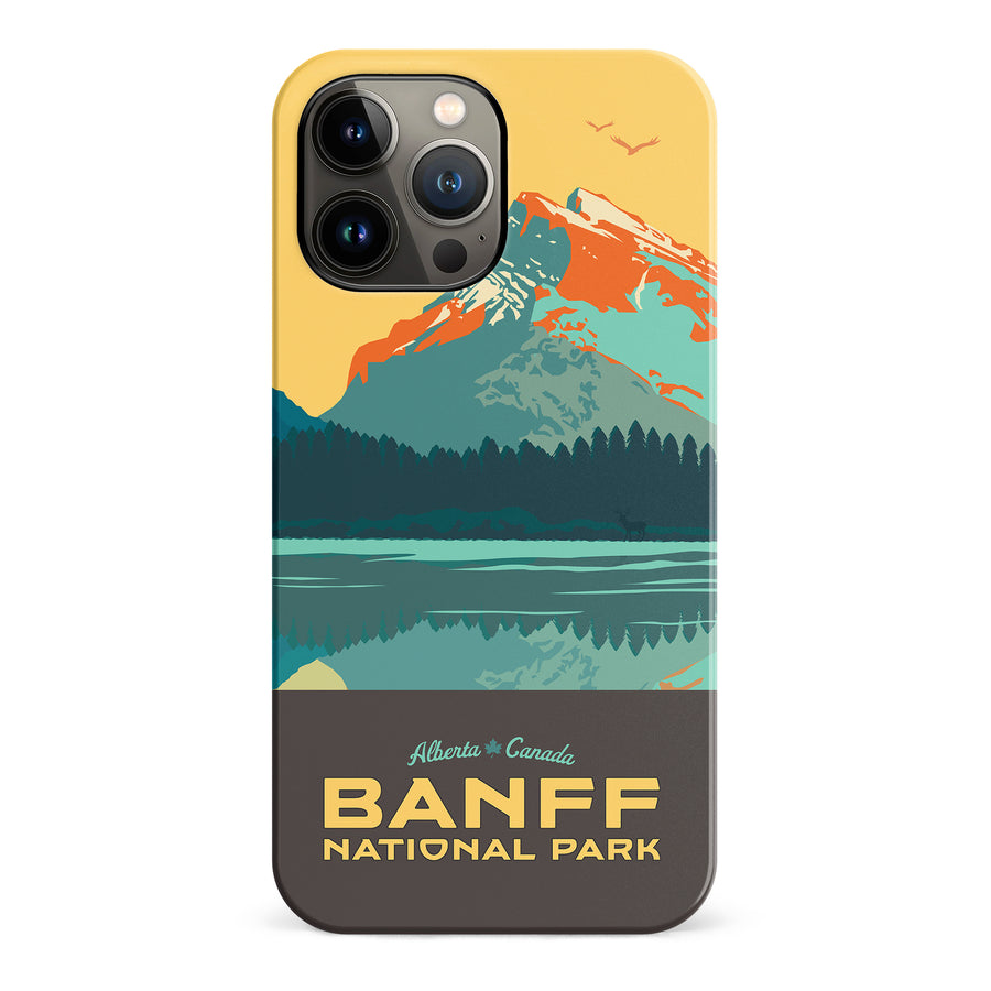 Banff National Park Canadiana Phone Case for iPhone 13 Pro Max