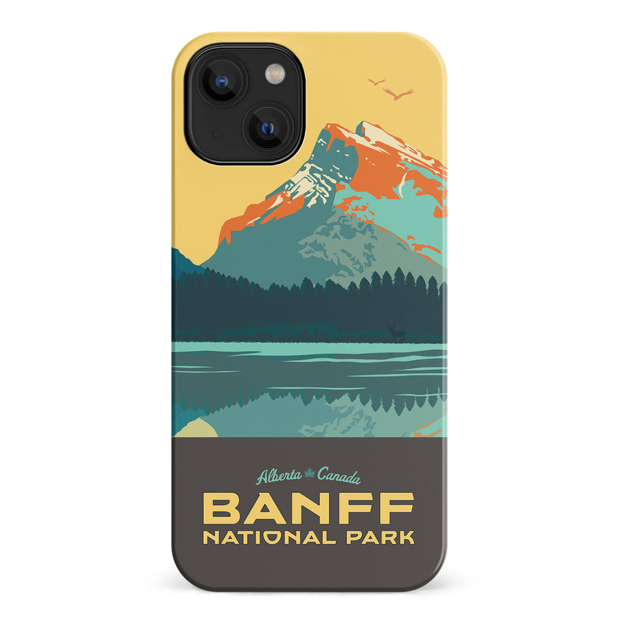 Banff National Park Canadiana Phone Case for iPhone 14