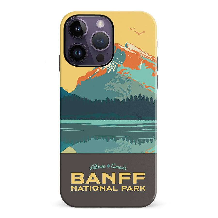 Banff National Park Canadiana Phone Case for iPhone 14 Pro Max