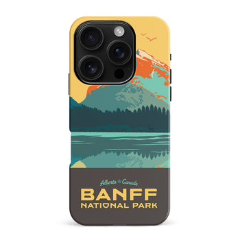 Banff National Park Canadiana Phone Case for iPhone 16 Pro Max