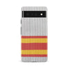 Google Pixel 6A Hockey Sock Phone Case - Calgary Flames Away