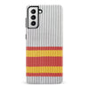Samsung Galaxy S21 Hockey Sock Phone Case - Calgary Flames Away
