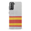 Samsung Galaxy S21 Plus Hockey Sock Phone Case - Calgary Flames Away