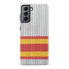 Samsung Galaxy S22 Hockey Sock Phone Case - Calgary Flames Away