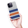 iPhone 14 Pro Max Hockey Sock Phone Case - Edmonton Oilers Away