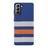 Samsung Galaxy S21 Plus Hockey Sock Phone Case - Edmonton Oilers Home