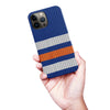 iPhone 13 Pro Max Hockey Sock Phone Case - Edmonton Oilers Home