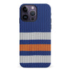 iPhone 14 Pro Max Hockey Sock Phone Case - Edmonton Oilers Home