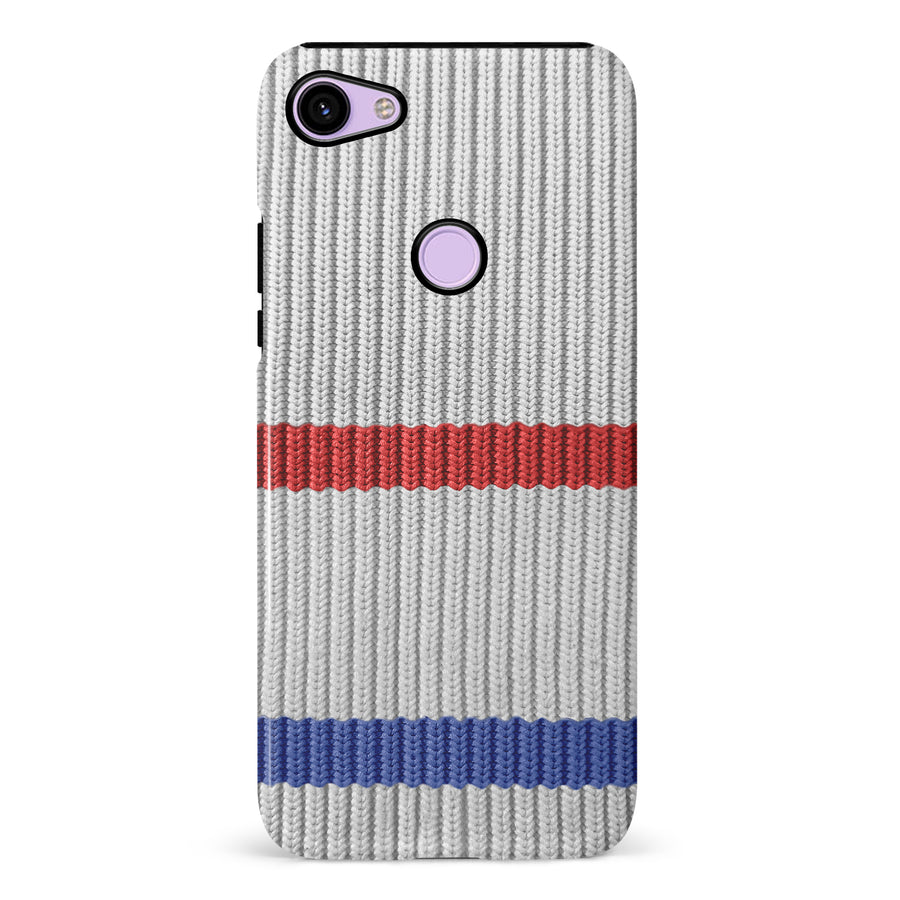 Google Pixel 3 Hockey Sock Phone Case - Montreal Canadiens Away