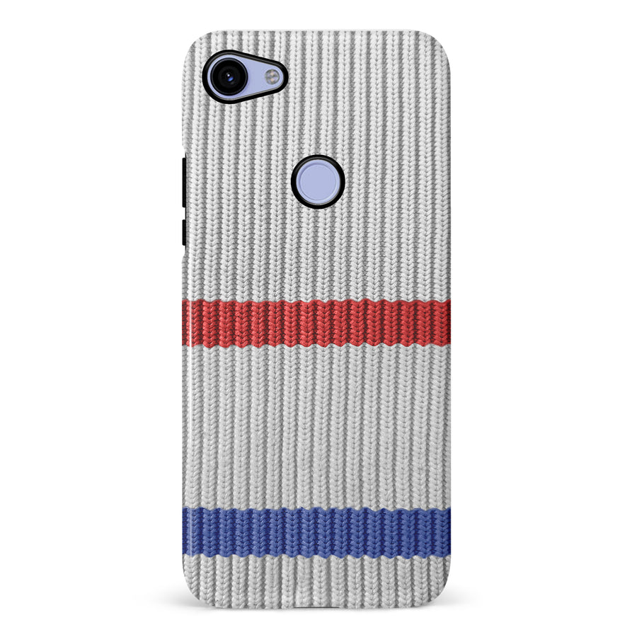 Google Pixel 3A XL Hockey Sock Phone Case - Montreal Canadiens Away