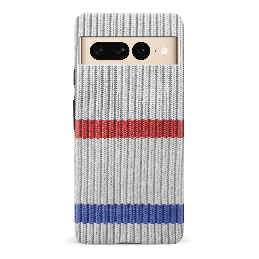 Google Pixel 7 Pro Hockey Sock Phone Case - Montreal Canadiens Away