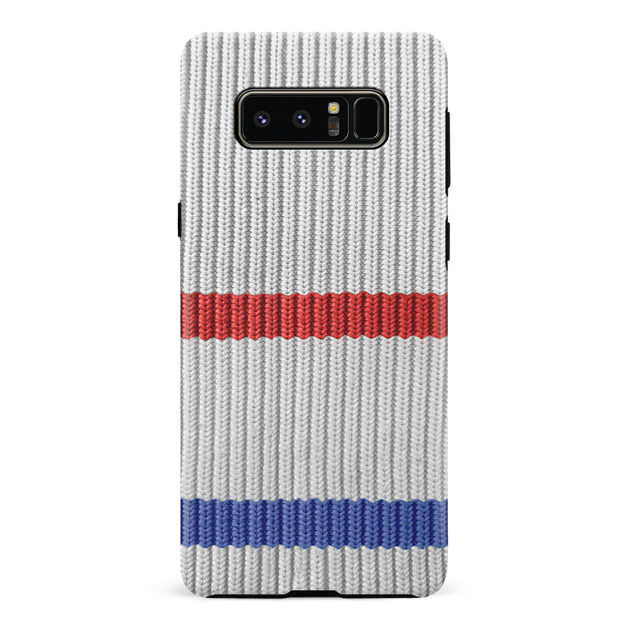 Samsung Galaxy Note 8 Hockey Sock Phone Case - Montreal Canadiens Away