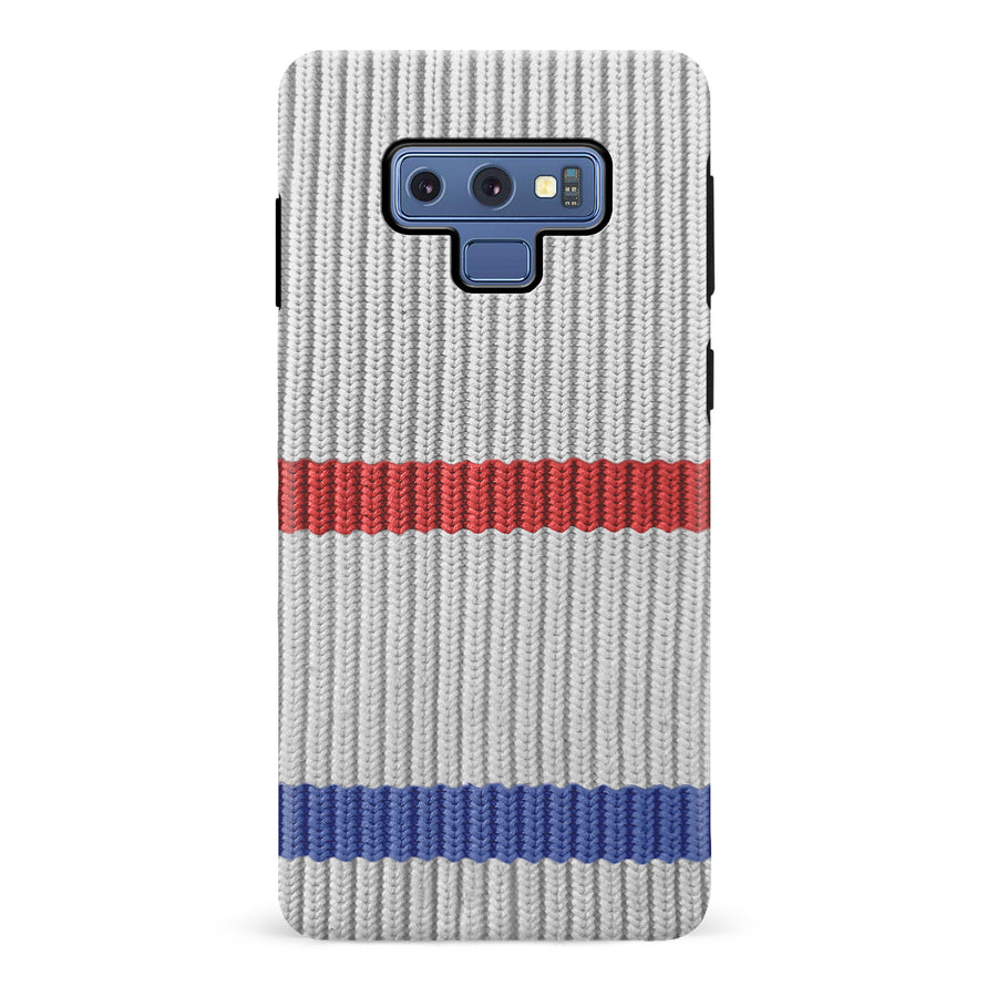 Samsung Galaxy Note 9 Hockey Sock Phone Case - Montreal Canadiens Away