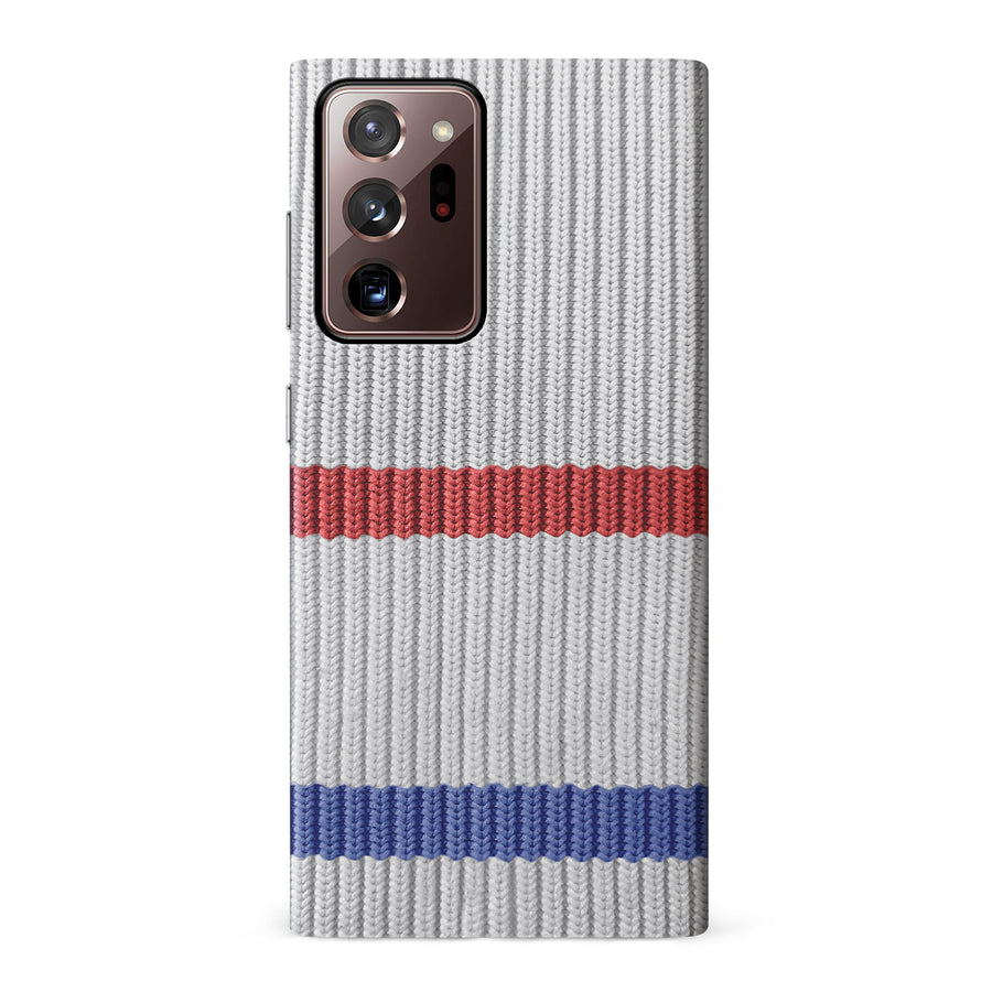 Samsung Galaxy Note 20 Ultra Hockey Sock Phone Case - Montreal Canadiens Away