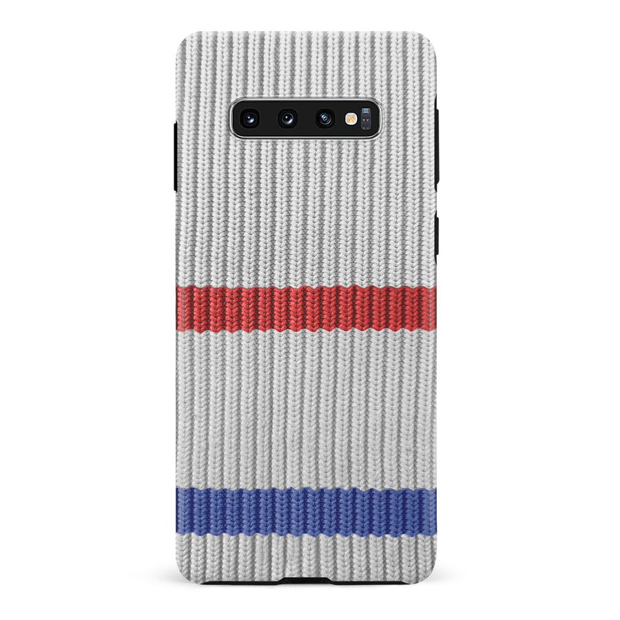Samsung Galaxy S10 Hockey Sock Phone Case - Montreal Canadiens Away