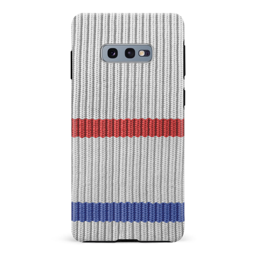 Samsung Galaxy S10e Hockey Sock Phone Case - Montreal Canadiens Away