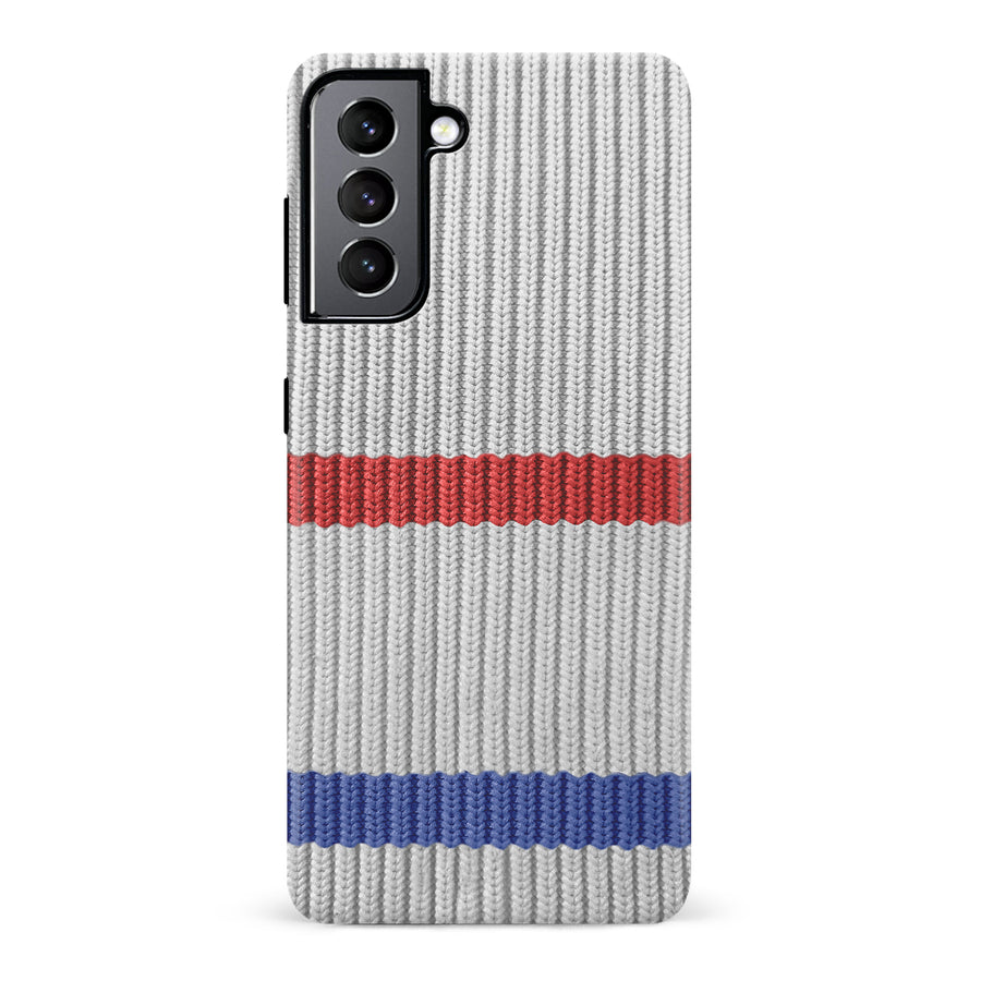 Samsung Galaxy S22 Hockey Sock Phone Case - Montreal Canadiens Away