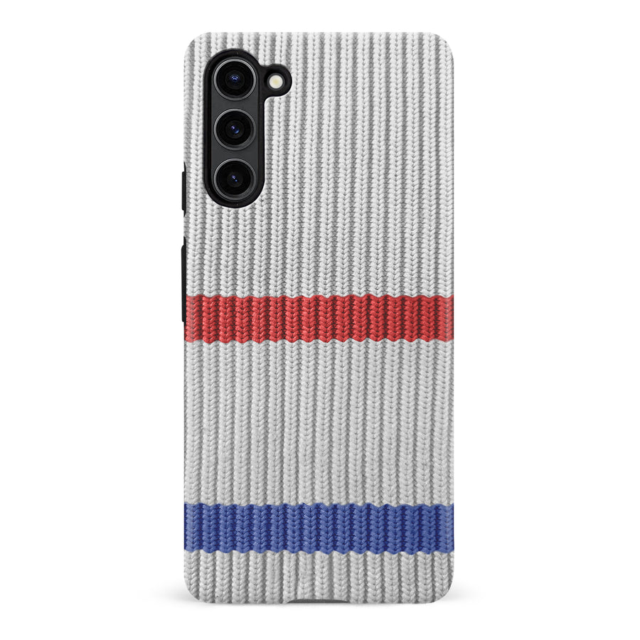 Samsung Galaxy S23 Plus Hockey Sock Phone Case - Montreal Canadiens Away