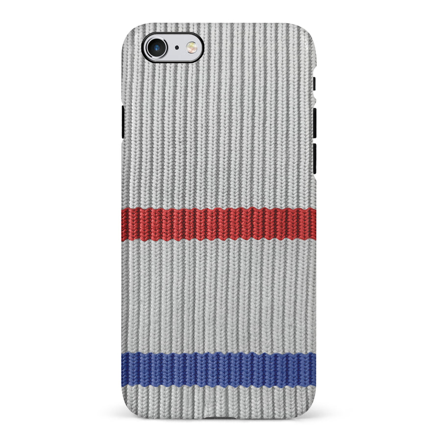 iPhone 6S Plus Hockey Sock Phone Case - Montreal Canadiens Away