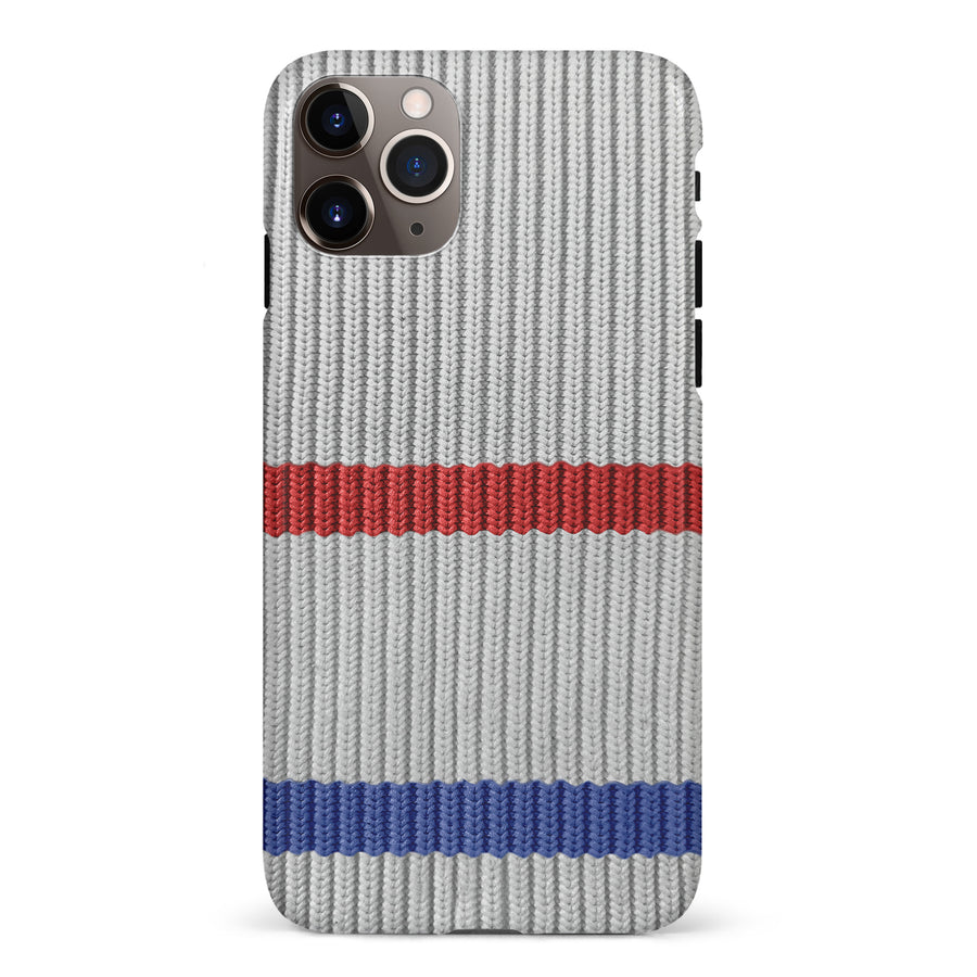 iPhone 11 Pro Max Hockey Sock Phone Case - Montreal Canadiens Away