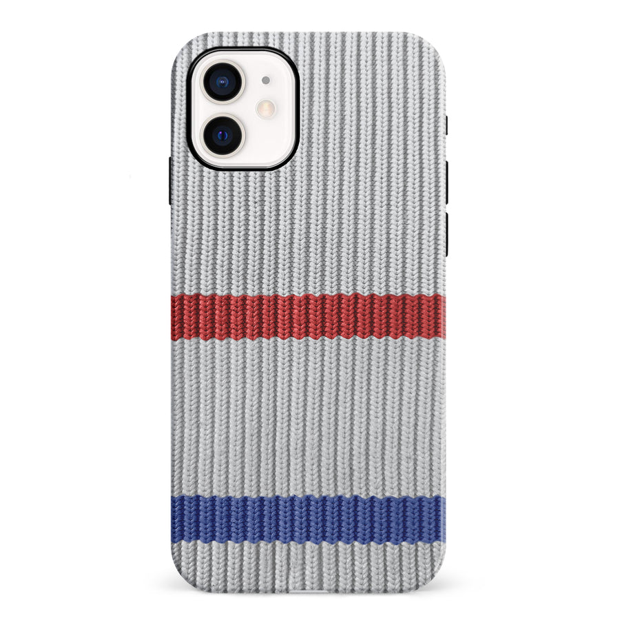 iPhone 12 Mini Hockey Sock Phone Case - Montreal Canadiens Away