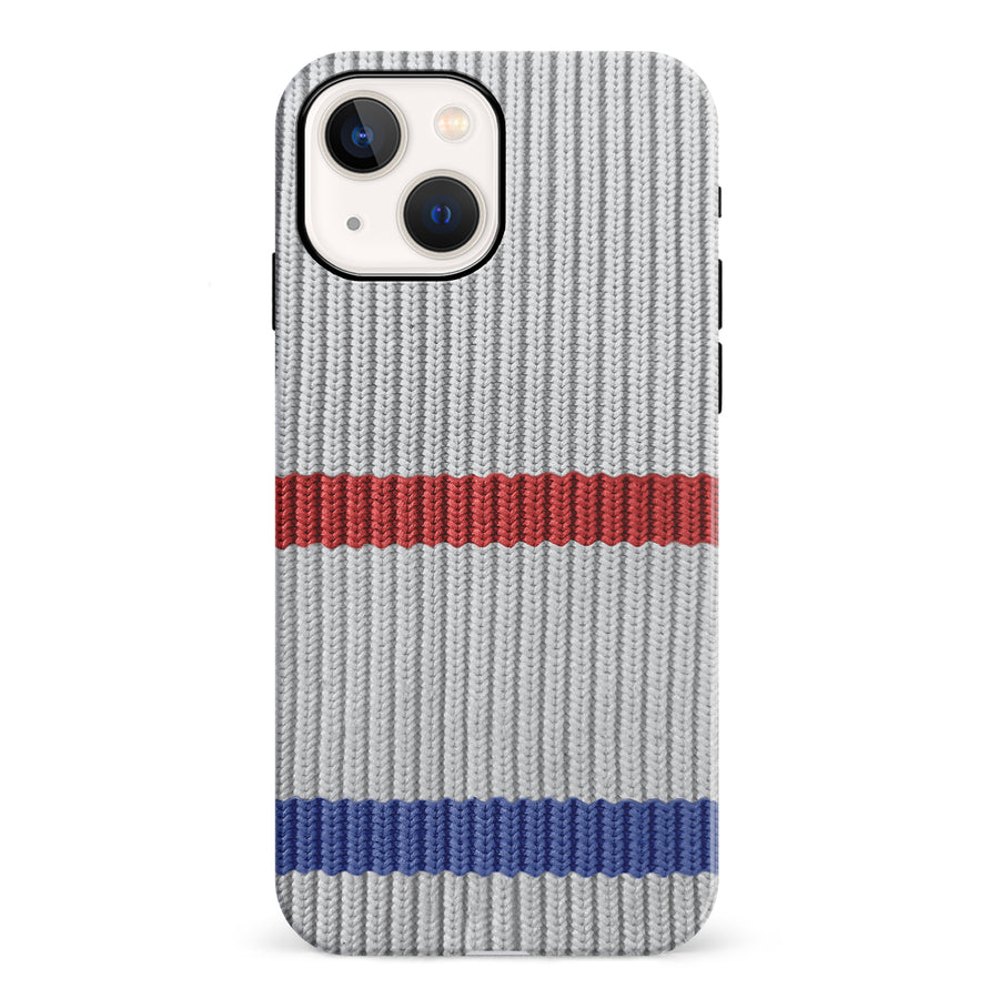 iPhone 13 Hockey Sock Phone Case - Montreal Canadiens Away