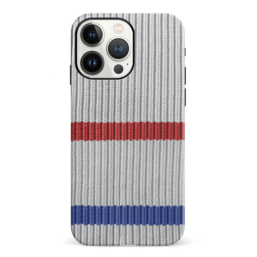 iPhone 13 Pro Hockey Sock Phone Case - Montreal Canadiens Away